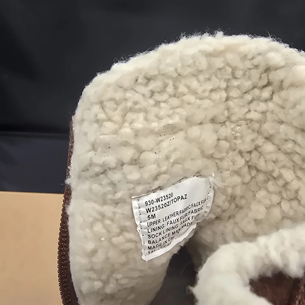 White Mountain Brown‎ Lace-Up Winter Boots
